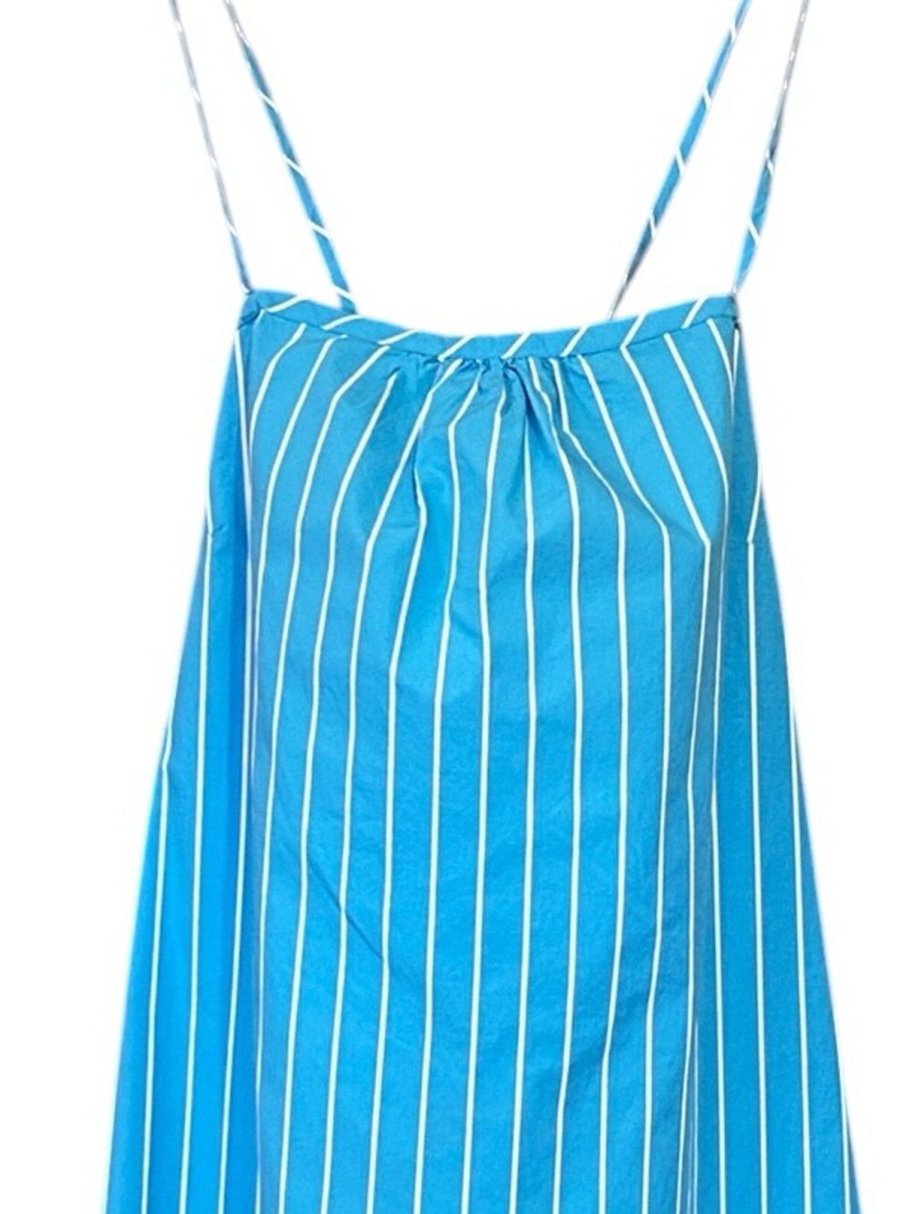A New Day Striped Spaghetti Strap Mini Dress Size Medium NWT - Picture 6 of 9